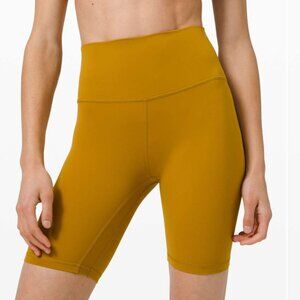 Lululemon High Rise Align Short 8" Gold Spice